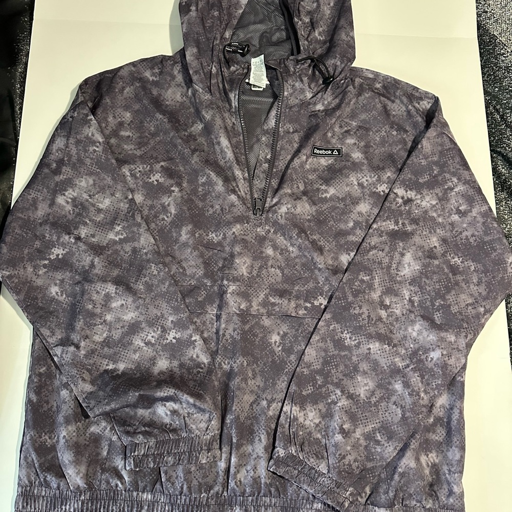 Reebok Running Gray Mesh Jacket